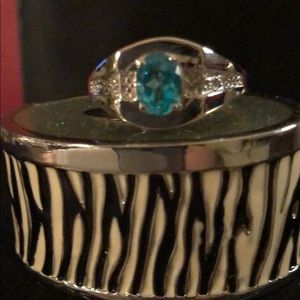 Blue Apatite Mans Ring Great Gift 🎁!